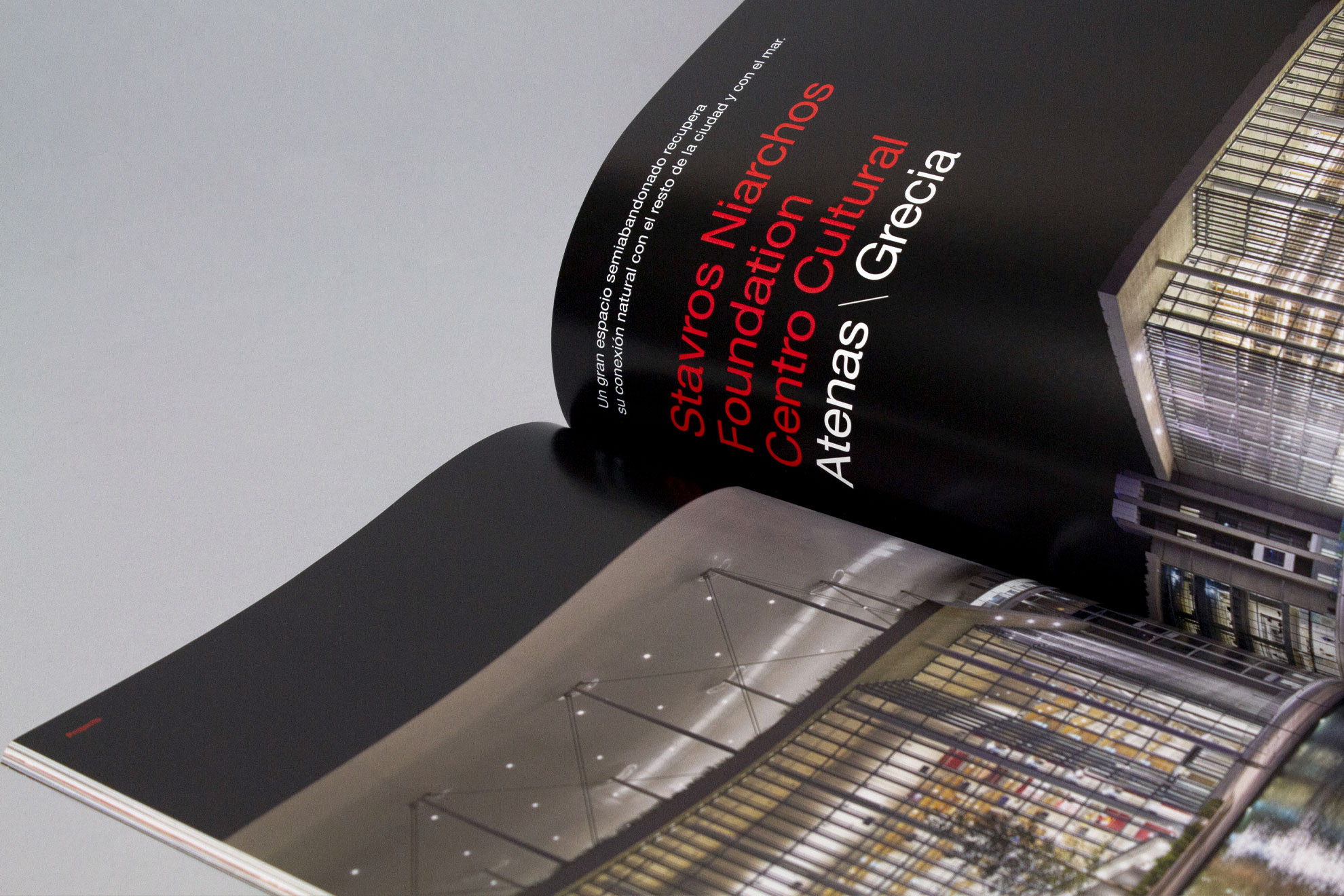 Interno Lighthinking, rivista aziendale iGuzzini
