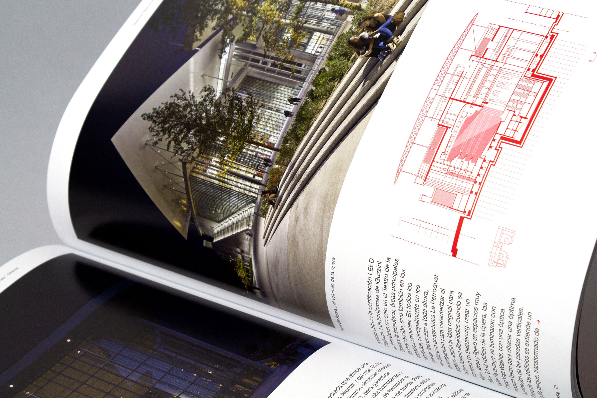 Interno Lighthinking, rivista aziendale iGuzzini