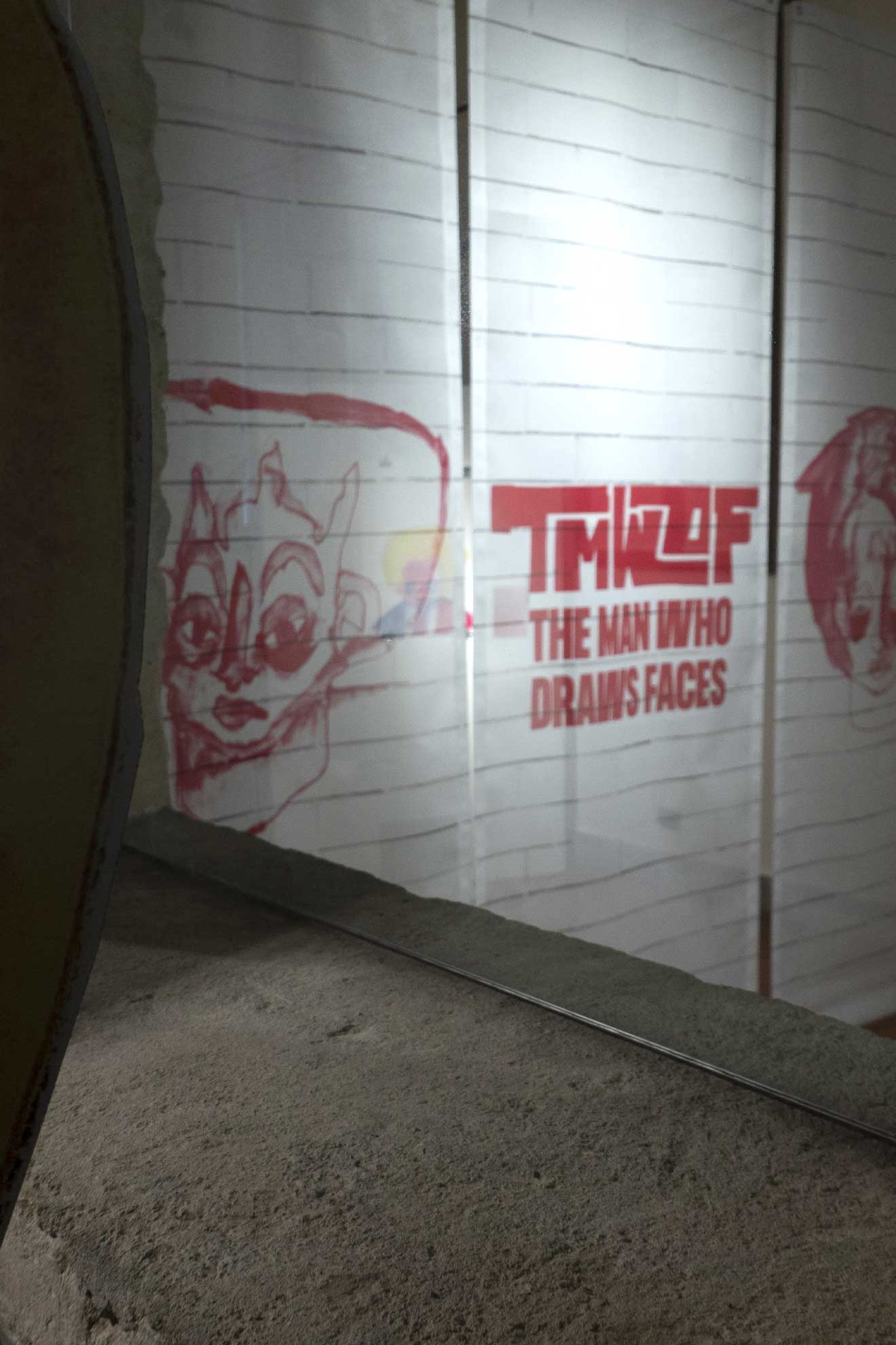 The Man Who Draws Faces